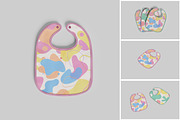 Baby Bib Mockup, a Product Mockup by MrLetters (Thumbnail 1 of 5)