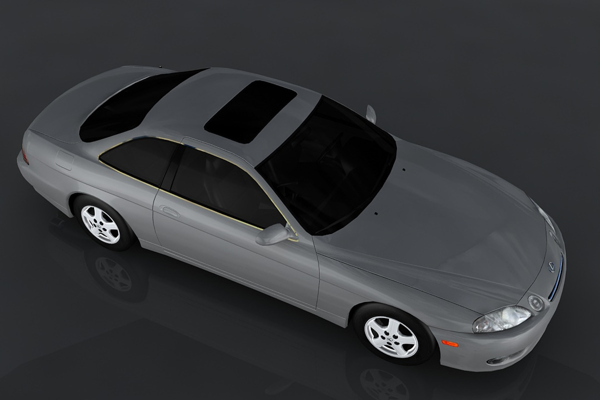 1997 Lexus SC300, a Cars & Vehicle 3D Model by valtriiu (Photo 3 of 12)