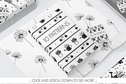 50 Hand Drawn Elements and Patterns, an Illustration by Free-PSD-Templates (Thumbnail 3 of 4)