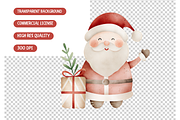 Woodland Friends Christmas Clipart, an Illustration by TatiMockup (Thumbnail 5 of 5)