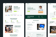 Nexo: Multi-Layout SaaS Figma, an UI Kit Template by FinestDevs (Thumbnail 3 of 8)