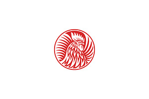 Rooster Logo, a Branding & Logo Template by Pure Design