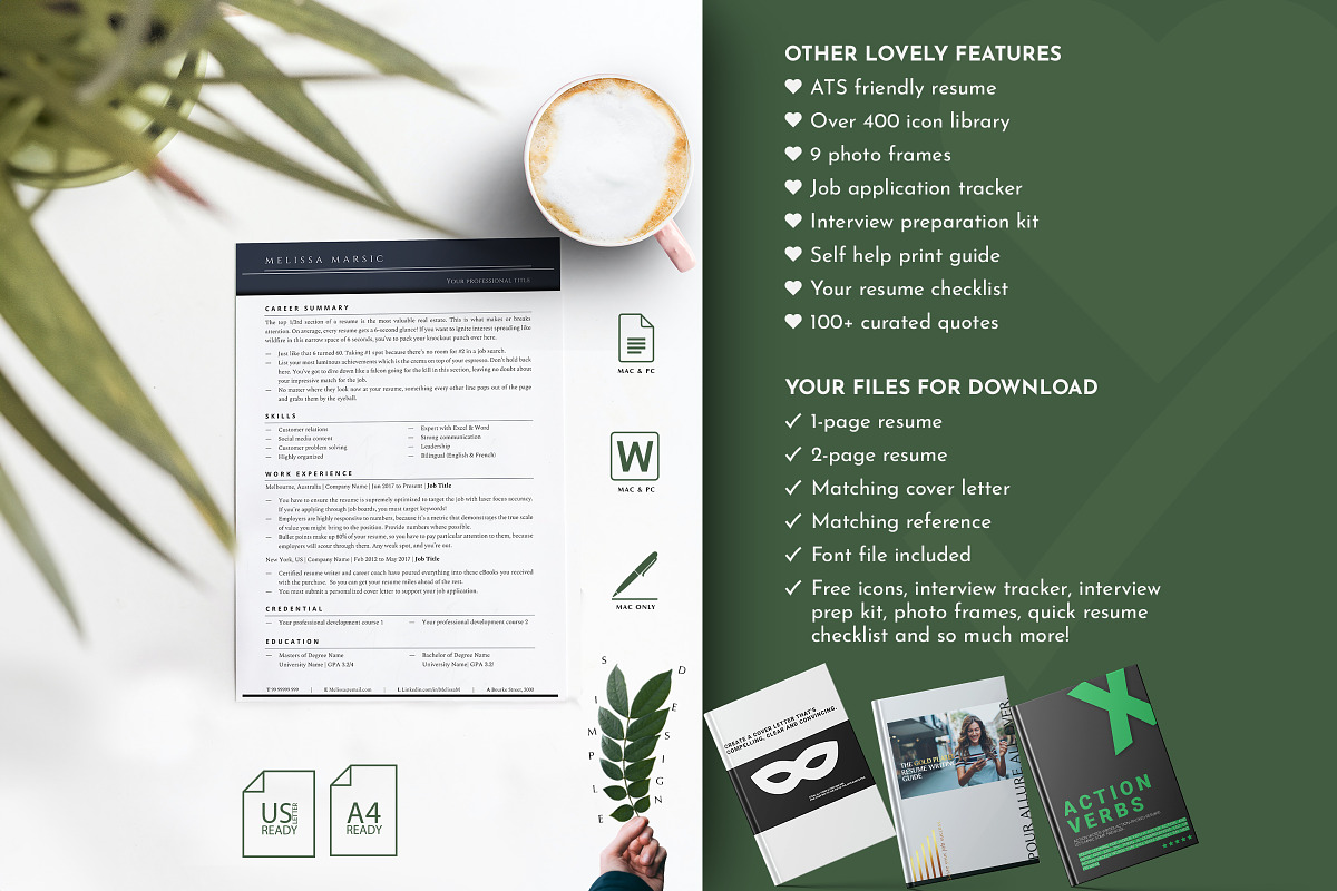 Resume Templates Docs, Word, & Pages, a Resume Template by Career Canvas (Photo 6 of 11)