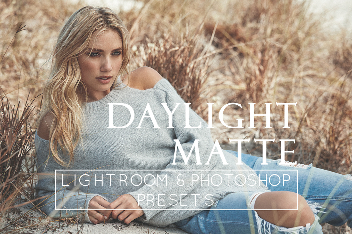 5 Matte Day Portrait Lr & Ps Presets