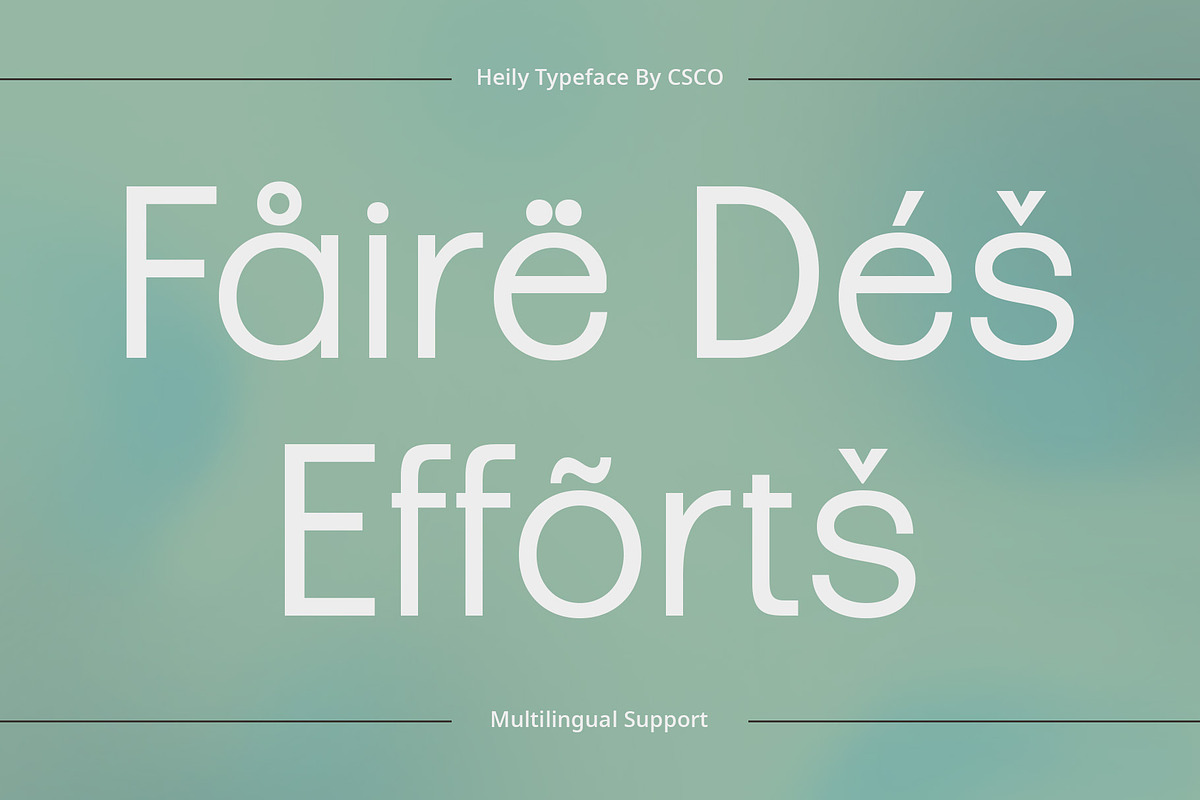 Heily – Grotesque Sans Serif, a Sans Serif Font by Craft Supply Co. (Photo 6 of 8)