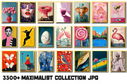 Maximalist Wall Art Collection, a Wallpaper Photo by Chipshpow Graphics (Thumbnail 4 of 8)