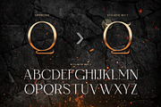 Back Over Typeface, a Serif Font by alit design (Thumbnail 5 of 21)