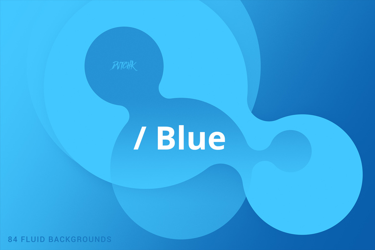 Blue | Soft Fluid Backgrounds, a Background Graphic by dvtchk (Photo 3 of 4)