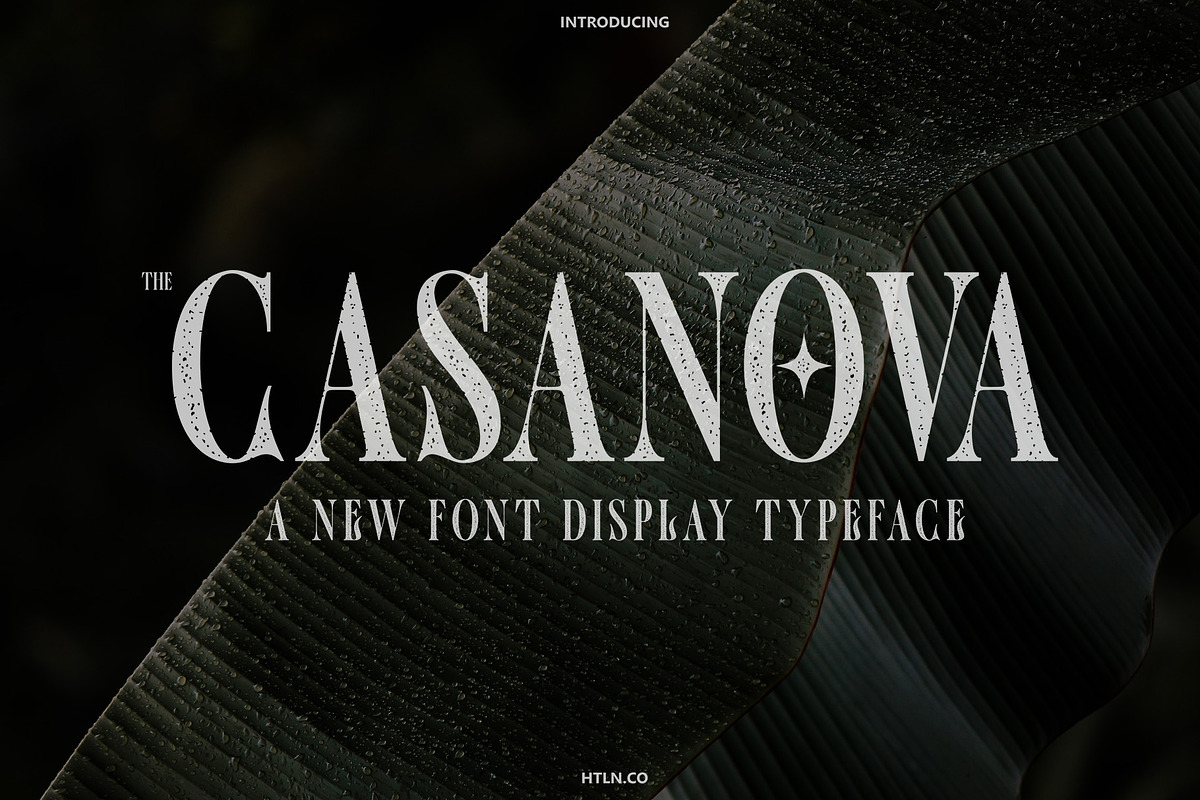 The Casanova (clean & rough), a Blackletter Font by HTLNS.co (Photo 1 of 5)