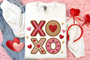 Xoxo Embroidery PNG, Valentine's Day, an Illustration by Canvas Craft (Thumbnail 3 of 7)