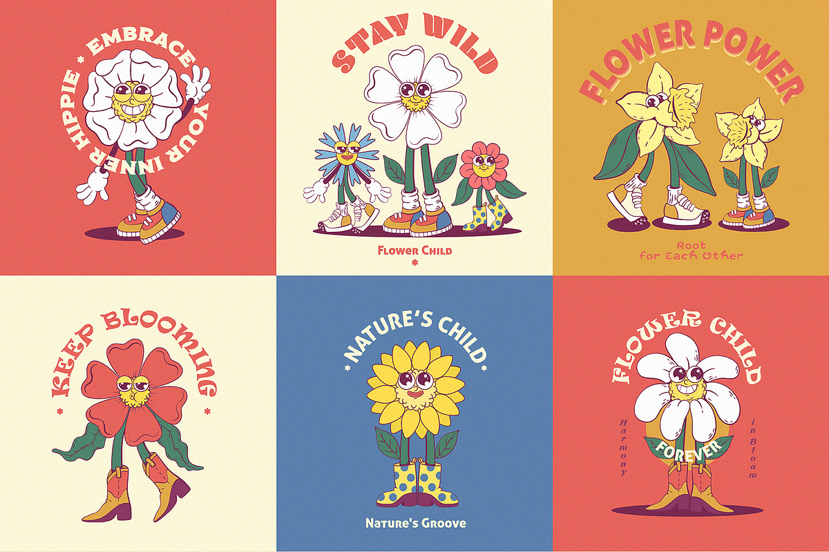 Flower Character Creator, an Illustration by Anastasiya Klempach (Photo 8 of 13)
