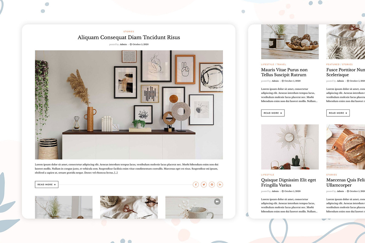 Silas - Blog WordPress Theme, a WordPress Template by azuratheme (Photo 4 of 6)