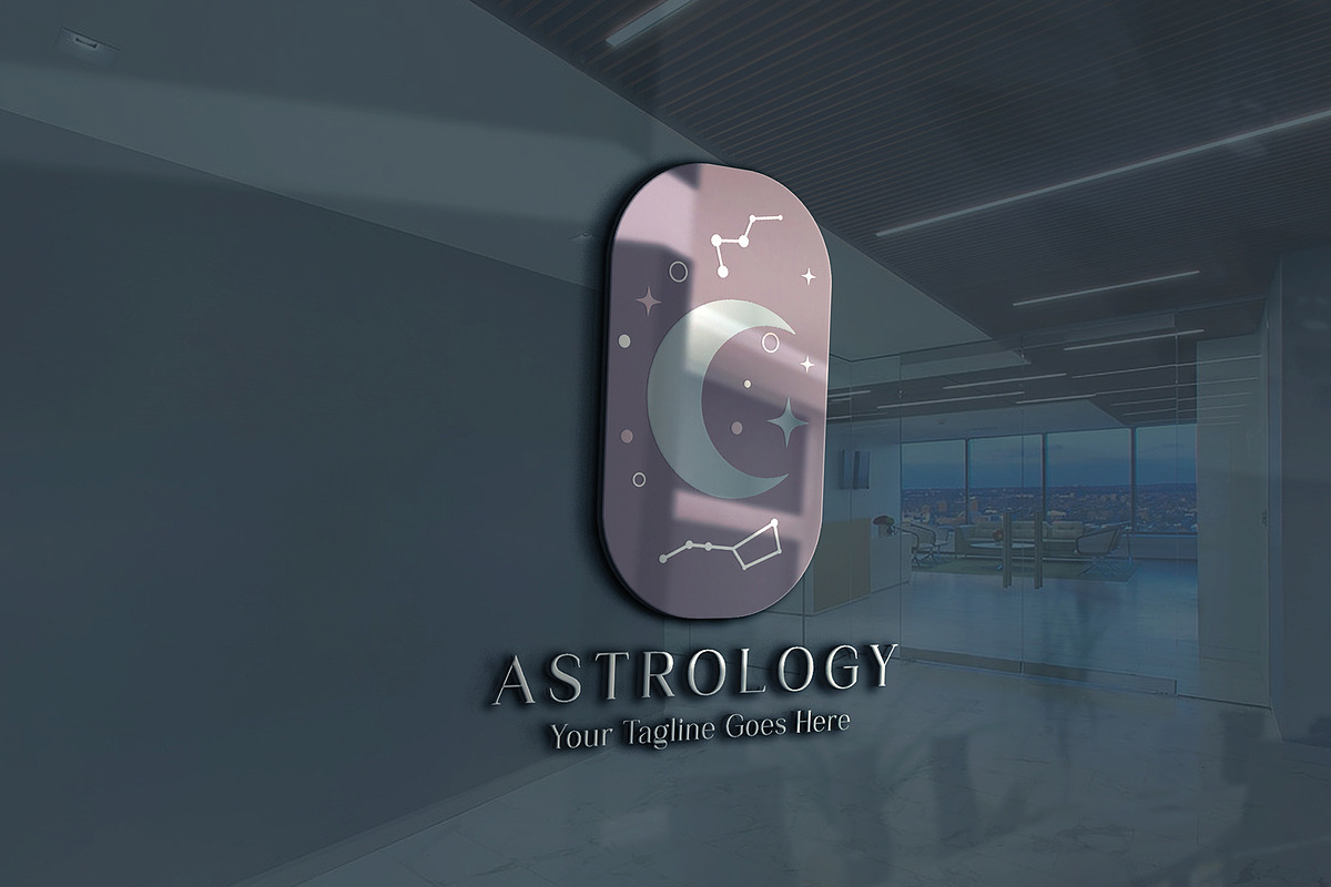 Astrology & Celestial Logo Template, a Branding & Logo Template by YUDesignStore (Photo 5 of 9)
