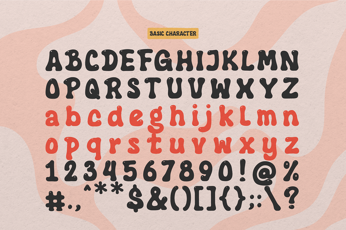 Poppy Boo | Bubbly And Playful Font, a Handwritten Font by Denustudios (Photo 10 of 12)