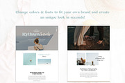 Kythara Showit website template, a Websites & App Template by StudioMHilarius (Thumbnail 2 of 5)