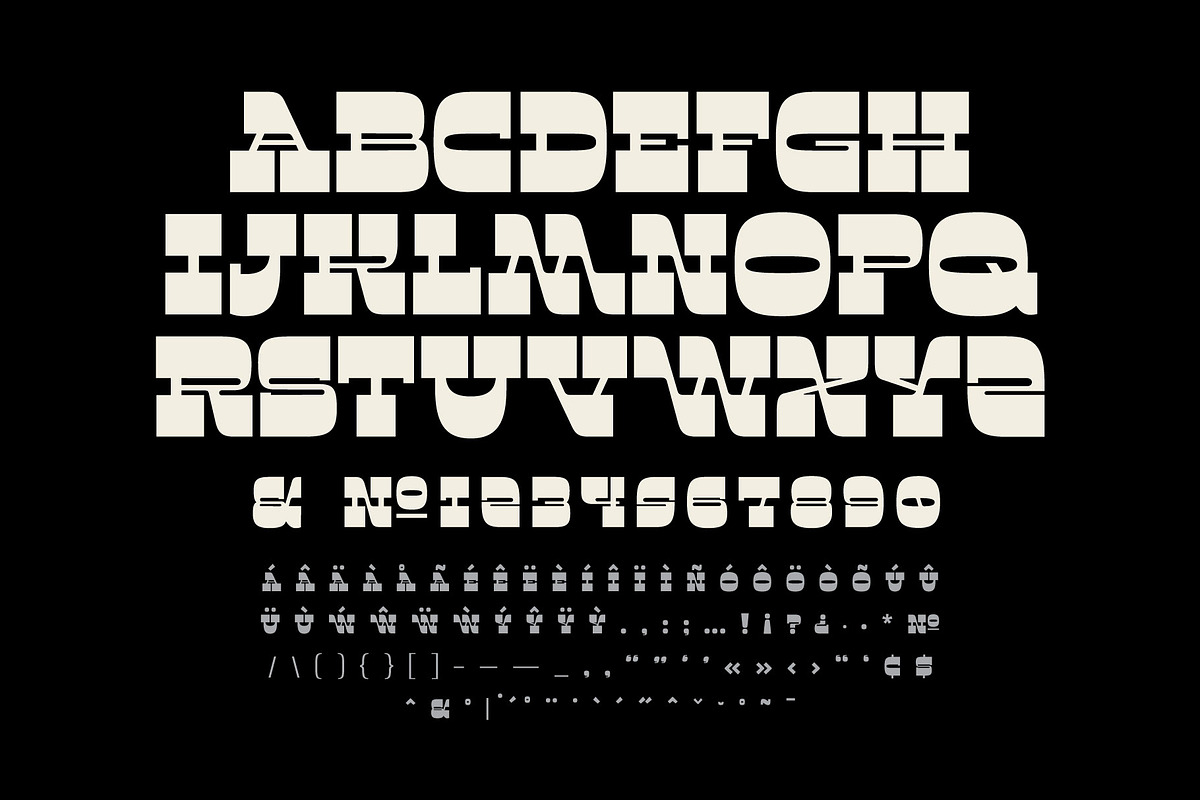 Chunker Display, a Slab Serif Font by Quiver Supply Co. (Photo 2 of 8)