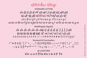 Michelle Songs - Script Font, a Script Font by HIRO.std (Thumbnail 9 of 10)