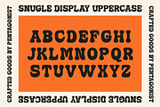 Snugle | Fancy Display, a Serif Font by Pentagonistudio (Thumbnail 9 of 12)