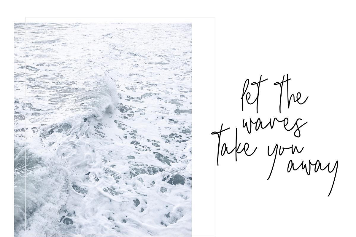 Handwritten Font Bundle preview 3