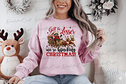 Funny Raccoon Christmas PNG, an Illustration by OK Design (Thumbnail 2 of 4)