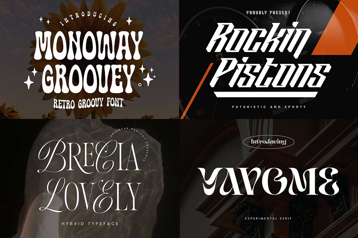 Font Bundle - Year End Sale! 95% OFF, a Font by Arterfak Project (Photo 11 of 16)