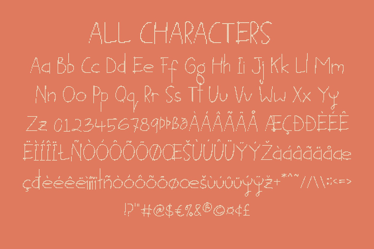 CS Sayville Disco, a Handwritten Font by Craft Supply Co. (Photo 8 of 8)