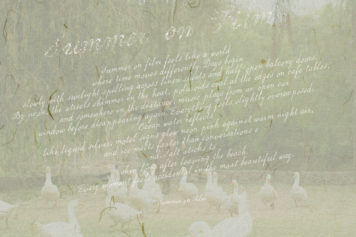Handwritten Nostalgic Texture Fonts, a Handwritten Font by Laras Wonderland (Photo 15 of 17)