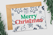 Christmas greeting Templates, a Branding & Logo Template by BearyType Studio (Thumbnail 5 of 12)