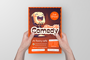 Stand Up Comedy Show Flyer, a Flyer Template by Annora Studio (Thumbnail 2 of 6)