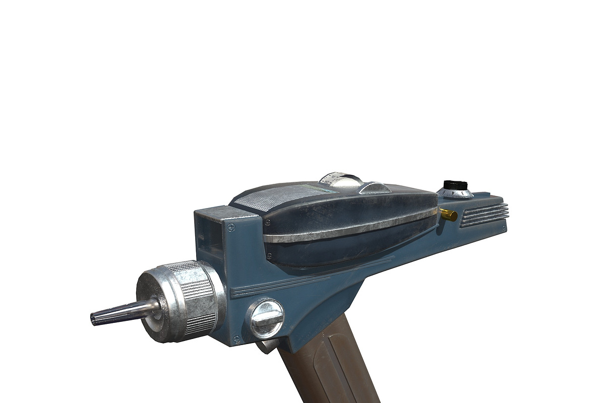 Phaser Gun Star Trek, an Object 3D Model by Daniel Mikulik (Photo 18 of 29)