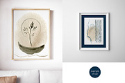 Japandi - abstract watercolor set, a Texture Graphic by KatsiarynaKa (Thumbnail 13 of 19)