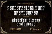 TEQUILERO, a Blackletter Font by jakejarkor (Thumbnail 6 of 8)