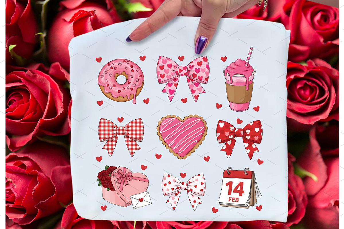 Valentine Day Png Designs, an Illustration by Libby Wishes (Photo 5 of 7)
