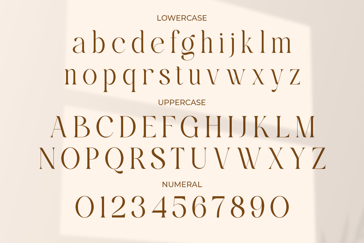 Reglica - Modern Elegant Luxury, a Serif Font by Qweera Studio (Photo 12 of 12)