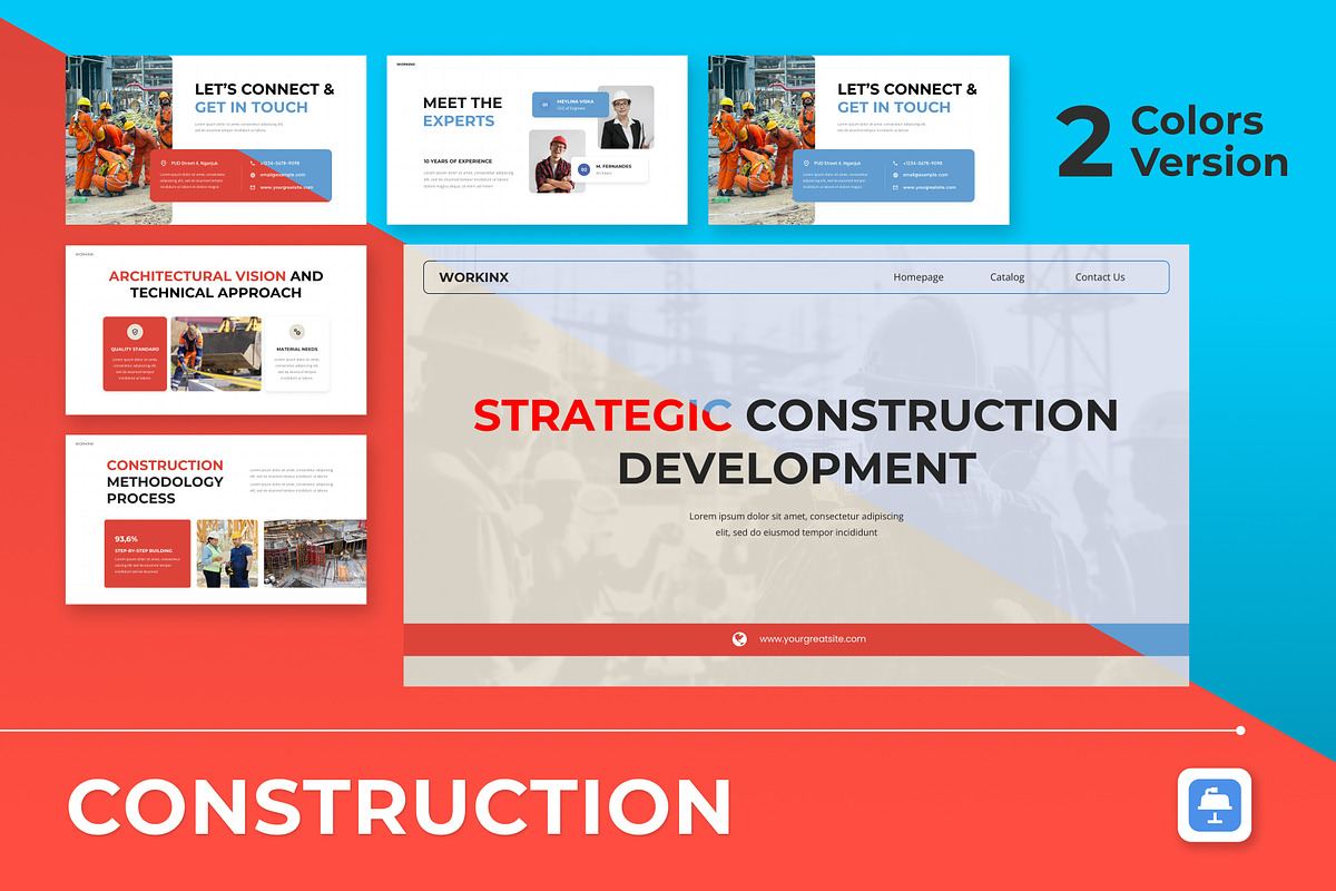 Construction Keynote, a Presentation Template by Antstheme (Photo 1 of 4)