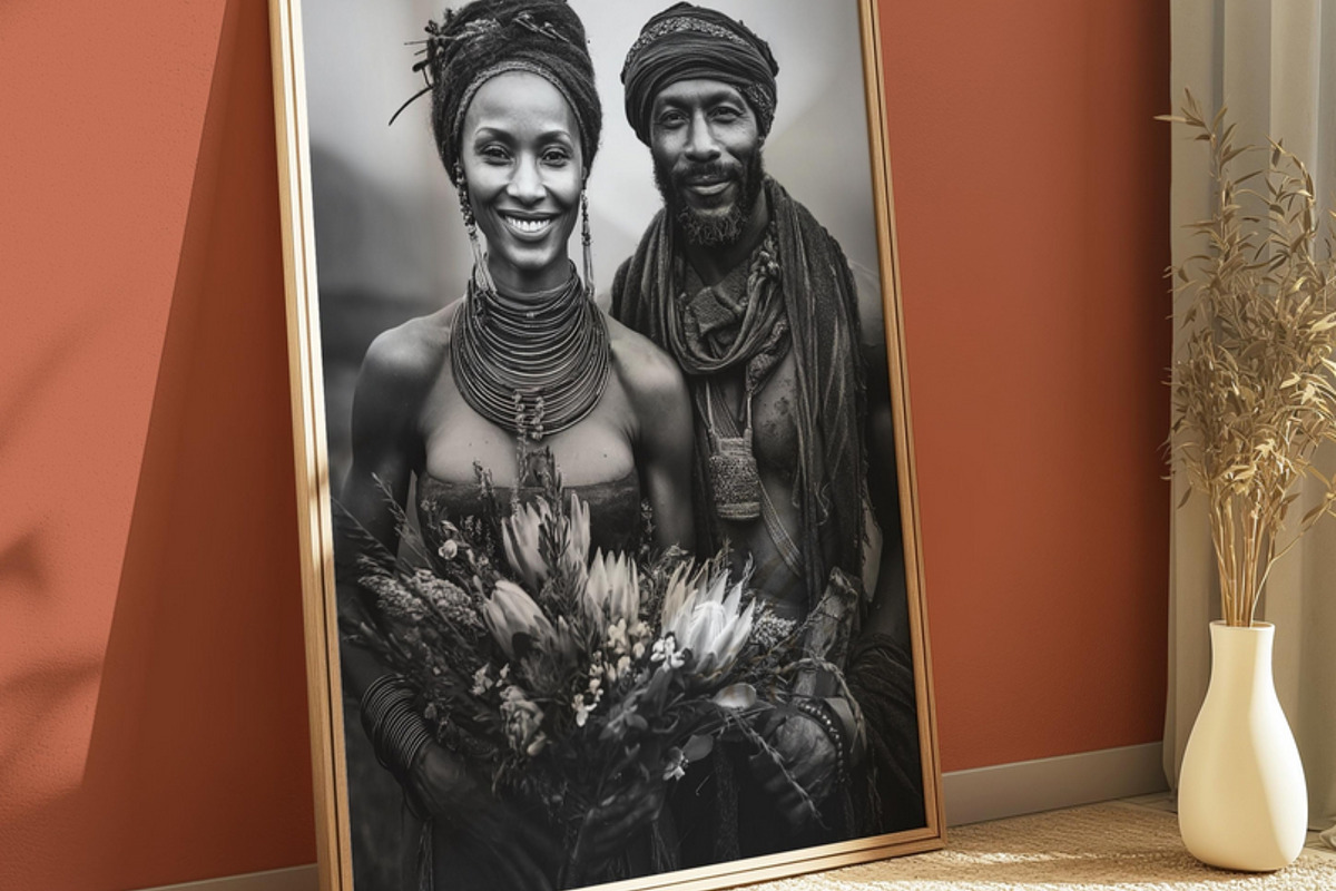 African in Spring Wall Art Set, a Decorative Illustration by PrintablesByFranklyn (Photo 14 of 17)