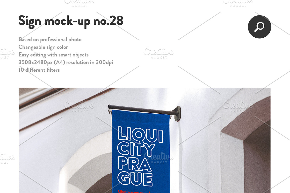 50 sign facade signboard logo mock, a Product Mockup by PrintPixel (Photo 30 of 53)