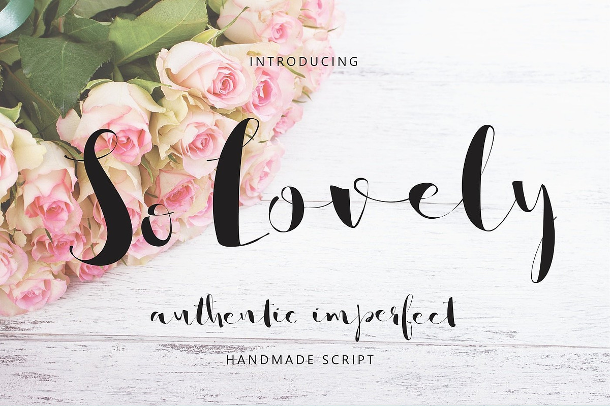 So Lovely Handmade Script