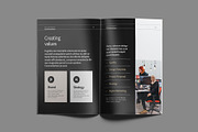 Annual Report Template, a Brochure Template by White Graphic (Thumbnail 9 of 15)