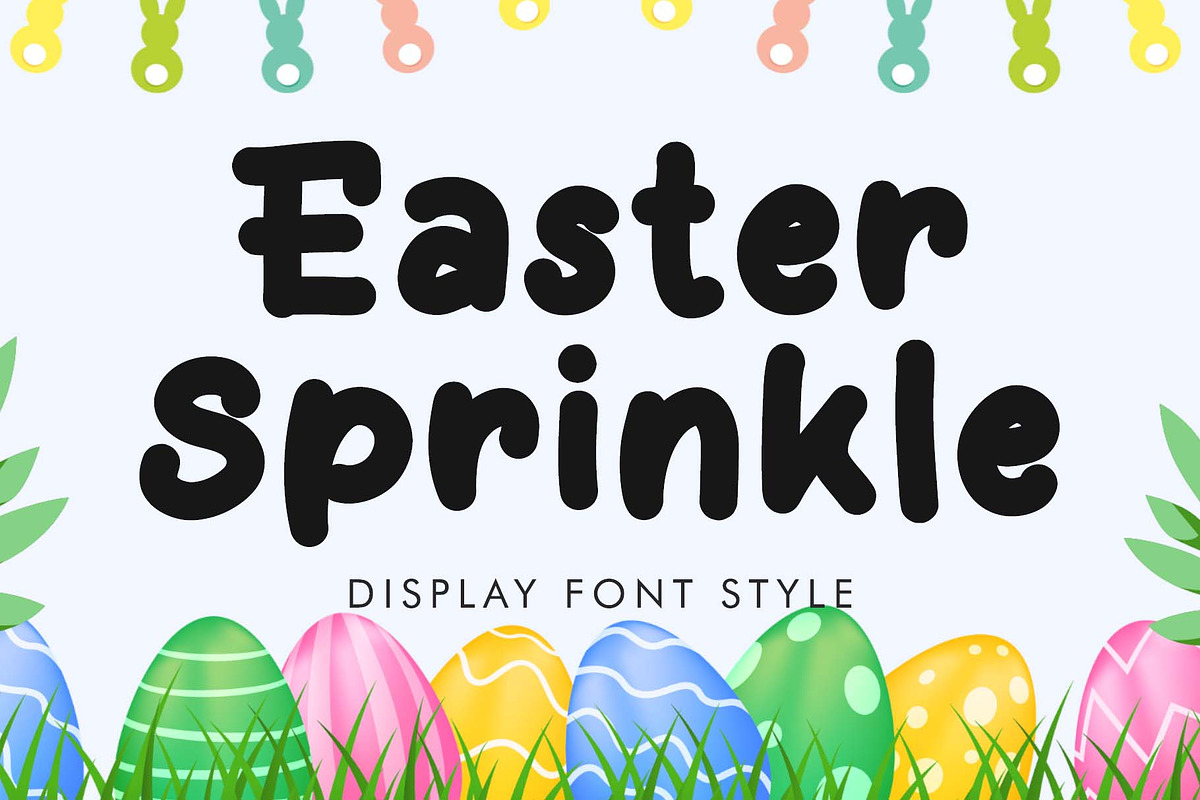Easter Sprinkle, a Handwritten Font by Yoga Letter (Photo 1 of 5)