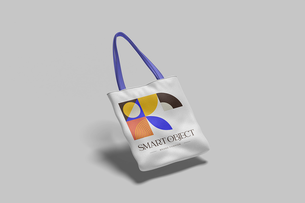 Realistic Tote Bag Mockup PSD, a Merchandise Mockup by rizalamora (Photo 9 of 11)
