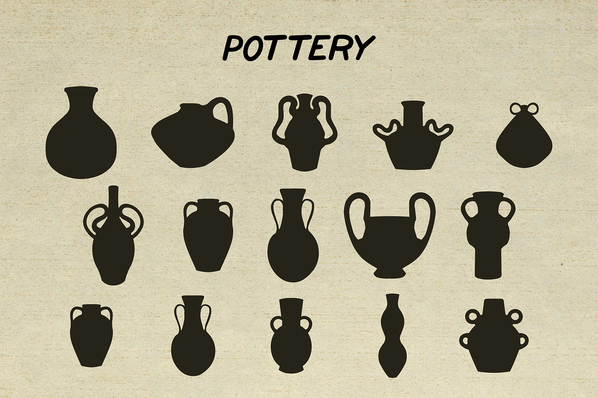 Magical Pottery Illustration Set, an Object Illustration by Aesthetic Vault (Photo 2 of 11)