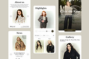 Chic de Rue - Fashion Landing Page, a Landing Page Template by productype1 (Thumbnail 4 of 5)
