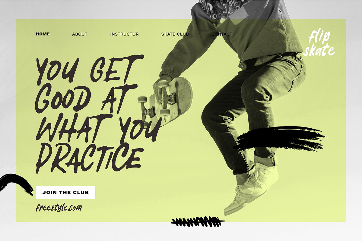Hyper Outside - Stylish Marker, a Handwritten Font by ErgibiStudio (Photo 9 of 11)
