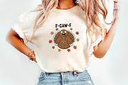Funny Turkey F-Caw-F Thanksgiving, an Illustration by Watercolor design (Thumbnail 2 of 3)