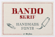 Bando Serif, a Serif Font by K:O\Fonts (Thumbnail 1 of 4)