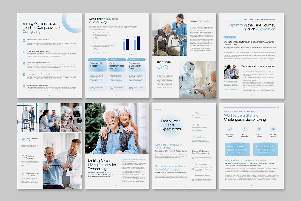 Eldercare Digital Brochure Template, a Brochure Template by BrandPacks (Photo 3 of 6)
