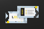 Memphis Business Card, a Business Card Template by ZAAS (Thumbnail 2 of 6)