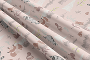 Woodland Cute Animals Pattern, a Pattern Graphic by Lady Bruniere Design (Thumbnail 12 of 15)