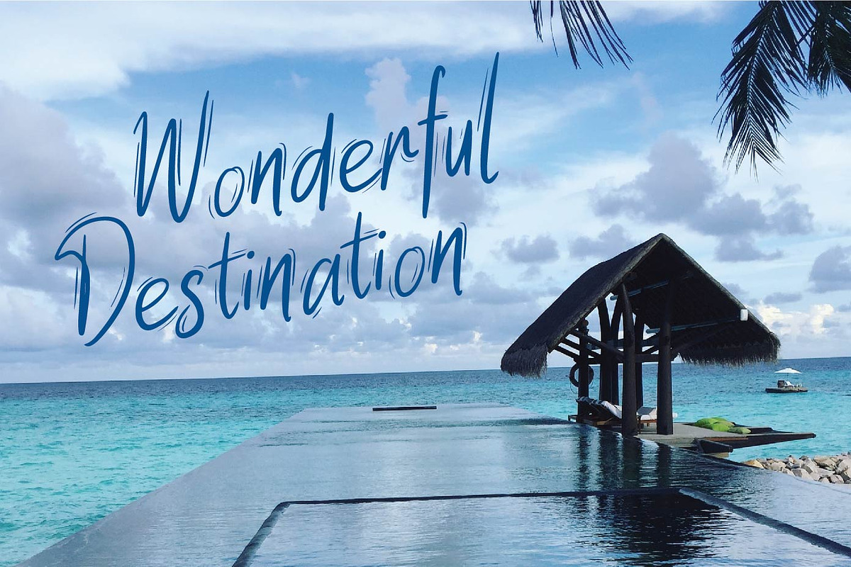 Summer Wednesday - Handwritten Fonts, a Script Font by Patria Ari (P4tcreativa) (Photo 6 of 9)